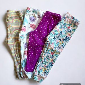Bundle of 4 Pajama Bottoms Size 18-24M